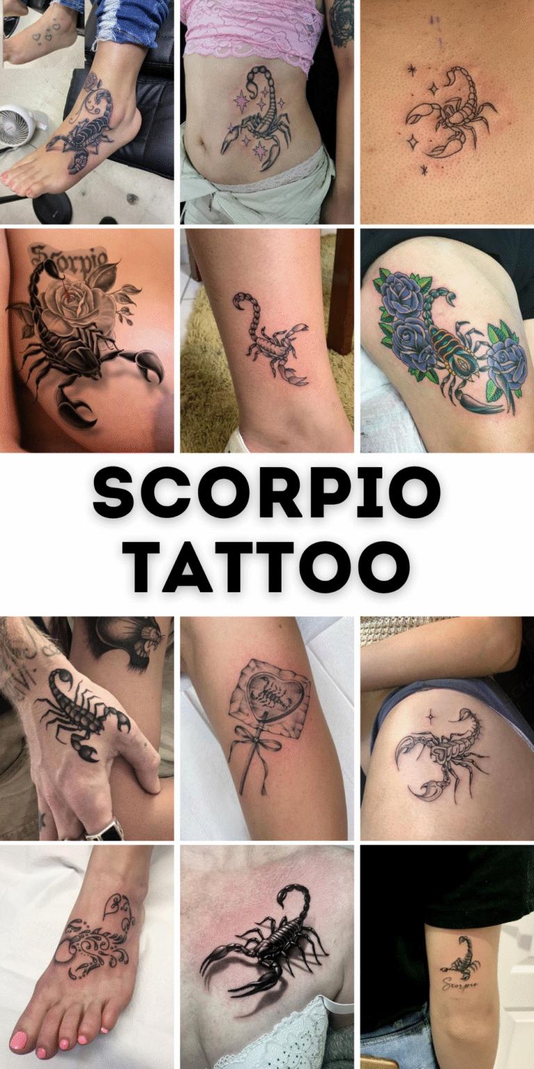 29 Scorpio Tattoo Ideas 2025: Unique Designs with Traditional Styles and Feminine Aesthetic