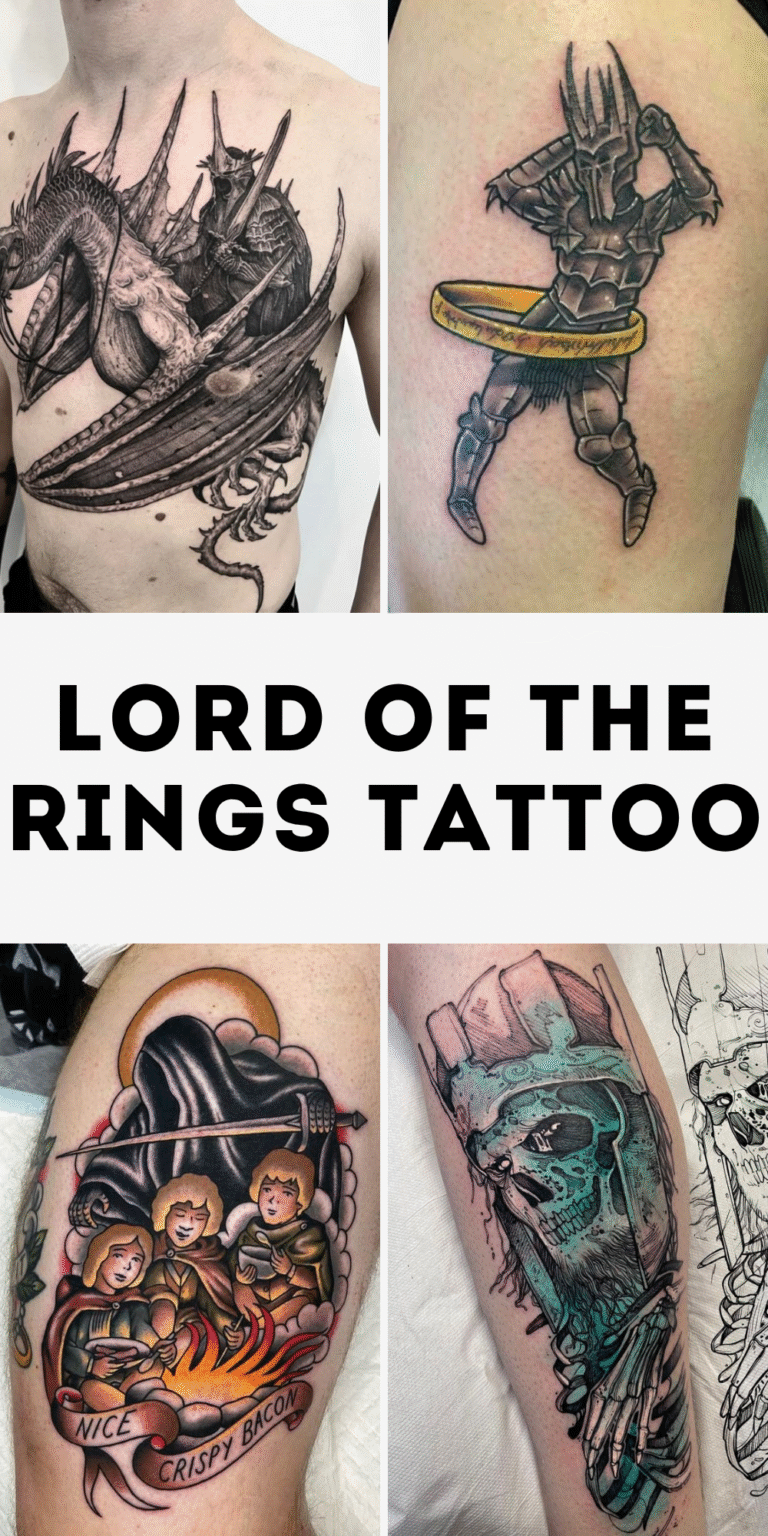 29 Lord Of The Rings Tattoo Ideas 2025: Designs, Minimalist Symbols, Elvish Quotes, Sleeve Art